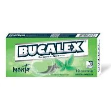 BUCALEX TRA CARAMELOS MENTA CAJA X 10 UNID - Ecofarma