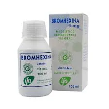 BROMHEXINA 4 MG JARABE FCO X 100 ML - Ecofarma
