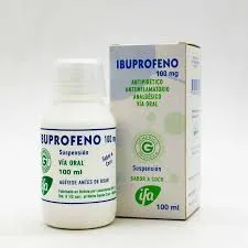 IBUPROFENO 100 MG SUSPENCION FCO X 100 ML - Ecofarma