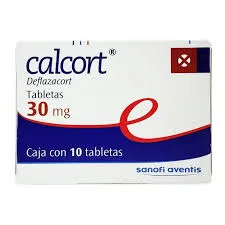 CALCORT 30 MG CAJA X 10 COMPRIMIDOS - Ecofarma