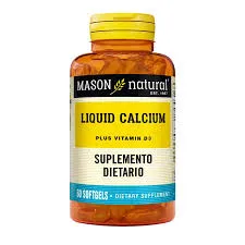LIQUID CALCIUM 1200 MG D3 400UL X 60 CAPSULAS - Ecofarma