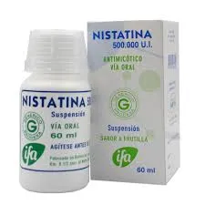 NISTATINA 500000 UI SUSP FCO X 60 ML - Ecofarma