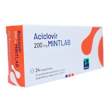 ACICLOVIR 200 MG CAJA X 24 COMPRIMIDOS - Ecofarma