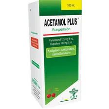 ACETAMOL PLUS SUSPENSION FCO X 100 ML - Ecofarma