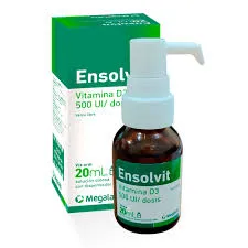 ENSOLVIT VIT. D3 500 UI FCO X 20 ML - Ecofarma