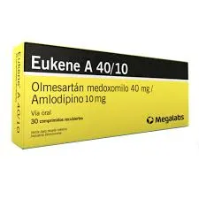 EUKENE A 40/10 MG X 30 COMPRIMIDOS - Ecofarma