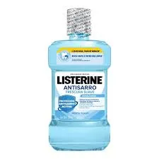 LISTERINE ANTI SARRO FRESCURA SUAVE X 500 ML - Ecofarma