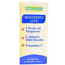 MAGNESIO LIVE FRASCO X 90 TABLETAS - Ecofarma