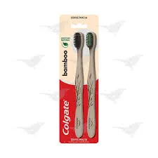 CEPILLO COLGATE BAMBOO SUAVE 2X1 - Ecofarma