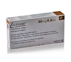 CLEXANE 80 MG CAJA X 1 JERINGA PRELLENADA - Ecofarma