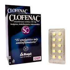 CLOFENAC 50 CAJA X 580 COMPRIMIDOS - Ecofarma