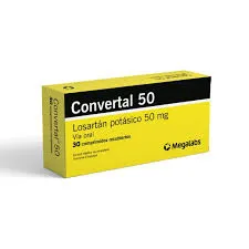 CONVERTAL 50 MG CAJA X 30 COMPRIMIDOS RECUBIERTOS - Ecofarma