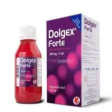 DOLGEX FORTE 200 MG JARABE FRASCO  X 120 ML - Ecofarma
