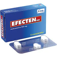 EFECTEN 500 MG CAJA X 6 COMPRIMIDOS - Ecofarma