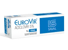 EUROVIR ACICLOVIR 5 % CREMA X 15 GRAMOS   - Ecofarma