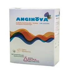 ANGINOVA CAJA X 100 COMPRIMIDOS - Ecofarma