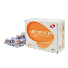 GRISEOVINA 20 MG CAJA X 30 CAPSULAS - Ecofarma