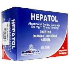 HEPATOL X 40 COMPRIMIDOS - Ecofarma