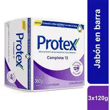 JABON PROTEX COMPLETE 12 BARRA X 120 G - Ecofarma