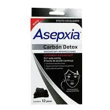 ASEPXIA PARCHES CARBON CAJA X 10 UNI - Ecofarma