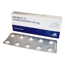 LIPORVA 20 MG CAJA X 30 COMPRIMIDOS - Ecofarma