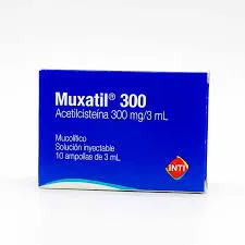 MUXATIL 300 MG AMPOLLAS CAJA X 10 - Ecofarma