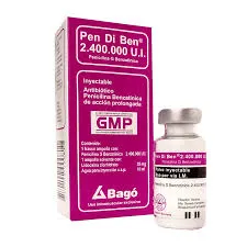 PEN DI BEN 2.400.000 U.I. INY CAJA X 1 AMPOLLA - Ecofarma
