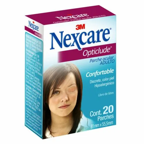 PARCHE OCULAR NEXCARE 3M ADULTO X 20 UNID. - Ecofarma