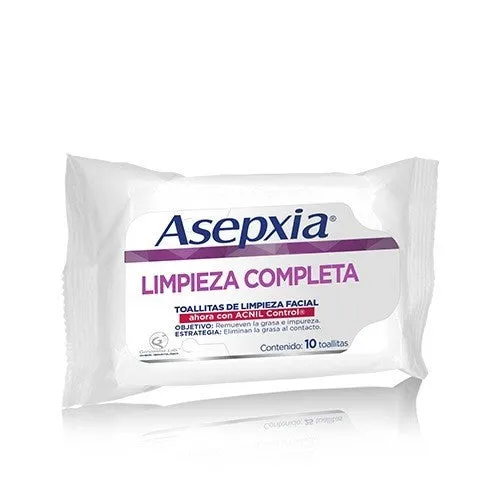 ASEPXIA TOALLAS HUMEDAS X 10 UNIDADES - Ecofarma
