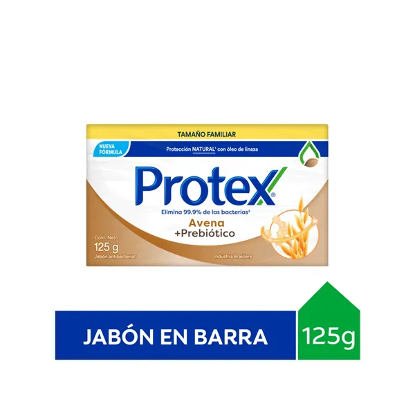 JABON PROTEX AVENA+PREBIOTICOS BARRA X 110 G - Ecofarma