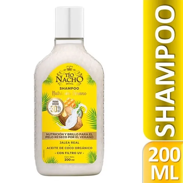TIO NACHO SHAMPOO NUTRICION VERANO X 200 ML - Ecofarma