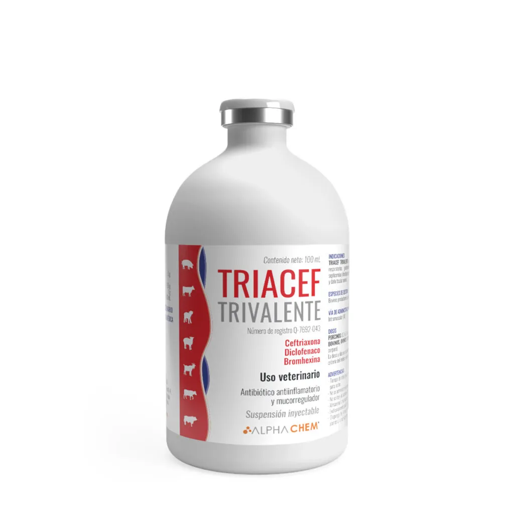 TRIACEF 100 MG SUSP FCO X 50 ML - Ecofarma