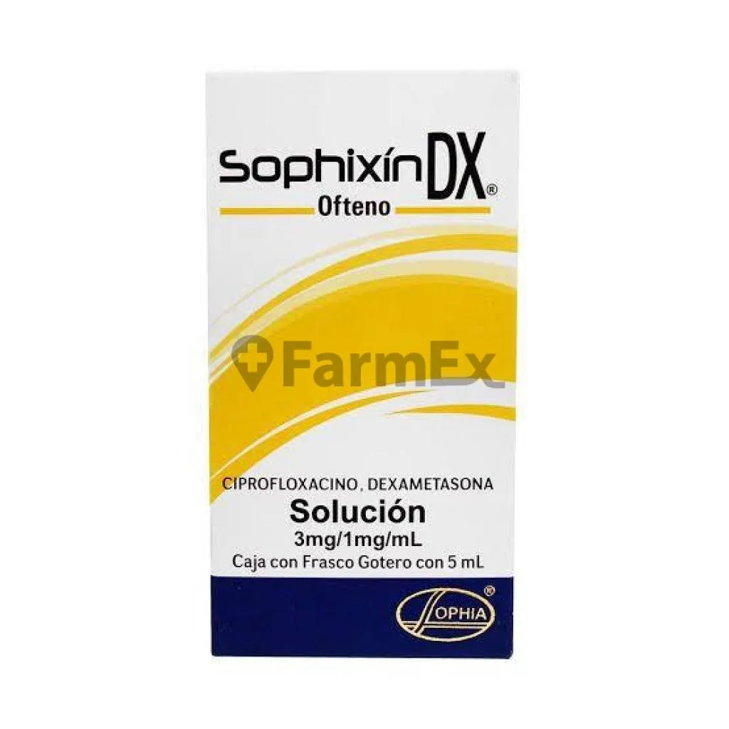 SOPHIXIN DX OFTENO SOL. OFTALMICA X 5 ML - Ecofarma