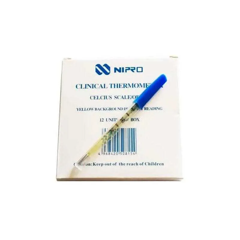 TERMOMETRO DE MERCURIO ORAL NIPRO - Ecofarma
