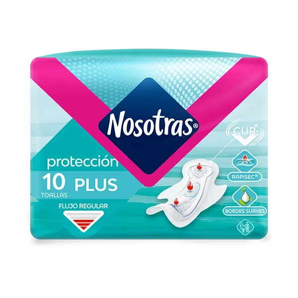 NOSOTRAS RAPISEC PLUS X 10 TOALLAS - Ecofarma