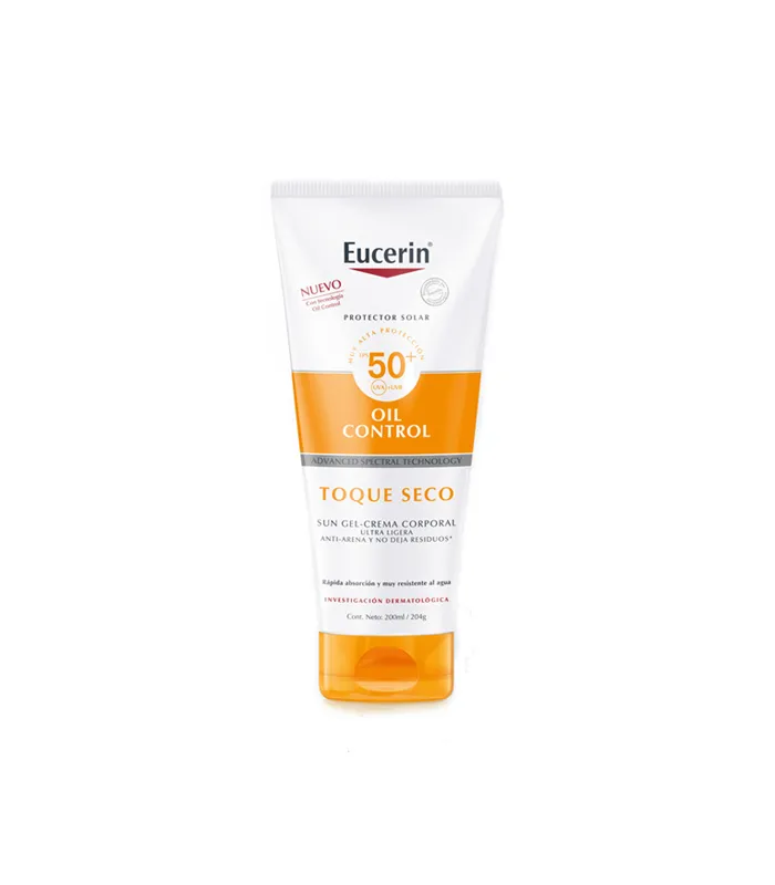 EUCERIN SUN TOQUE SECO CORPORAL FCO X 200 ML. - Ecofarma