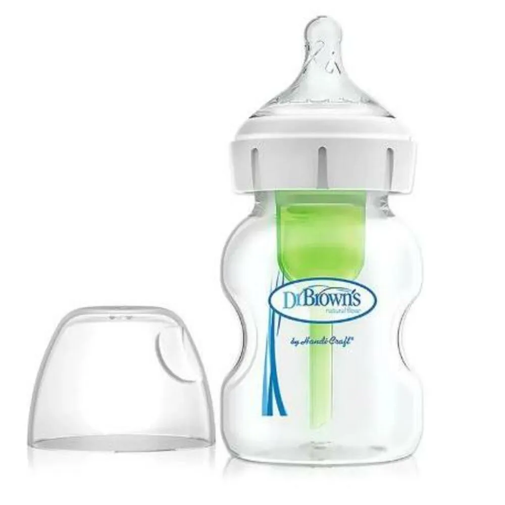 BIBERON DR BROWNS ANTICOLICO BOCA ANCHA 150 ML/5 OZ - Ecofarma