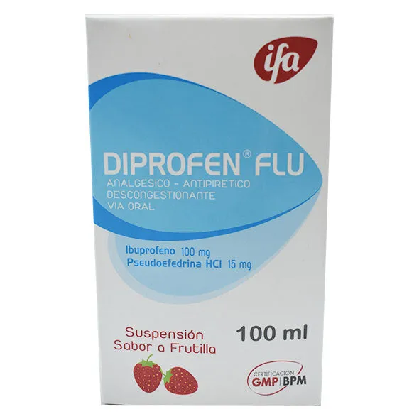 DIPROFEN FLU   SUSPENSION    FRASCO  X 100 ML - Ecofarma